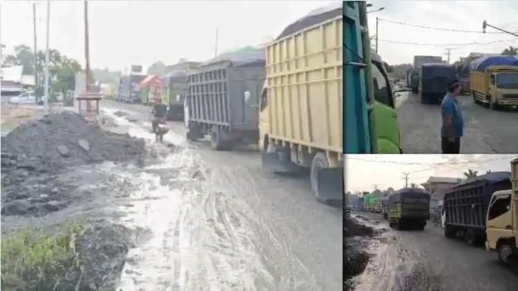 Macet Panjang di Batanghari, Ribuan Kendaraan Terjebak