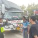 Dua Bus Bertabrakan di Jalan Lintas Jambi – Bungo Tak Ada Korban Jiwa