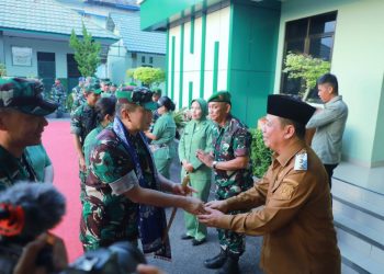 Wabup Tanjab Barat Sambut Kedatangan Rombongan Pangdam XX/Tuanku Imam Bonjol