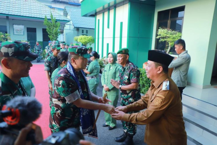 Wabup Tanjab Barat Sambut Kedatangan Rombongan Pangdam XX/Tuanku Imam Bonjol