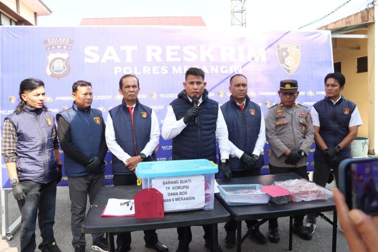 Polres Merangin Ungkap Korupsi Dana BOS di SMA Negeri 6 Merangin, 4 Orang Ditetapkan Jadi Tersangka