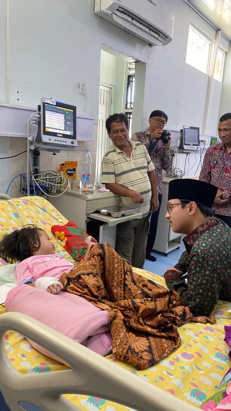 Balita 4 Tahun Suspect Leukemia, Wakil Wali Kota Jambi Pastikan Pendampingan Pengobatan