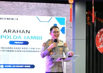 Kapolda Jambi Ingatkan Bahaya Judi Online dan Narkoba di Sidang Wilayah PGIW 2026