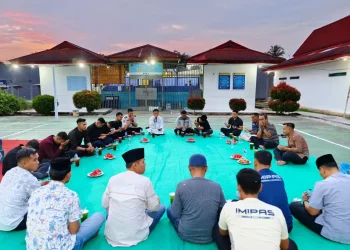 Petugas Pengamanan Muara Bungo Perkuat Solidaritas Lewat Buka Puasa Bersama