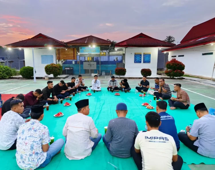 Petugas Pengamanan Muara Bungo Perkuat Solidaritas Lewat Buka Puasa Bersama