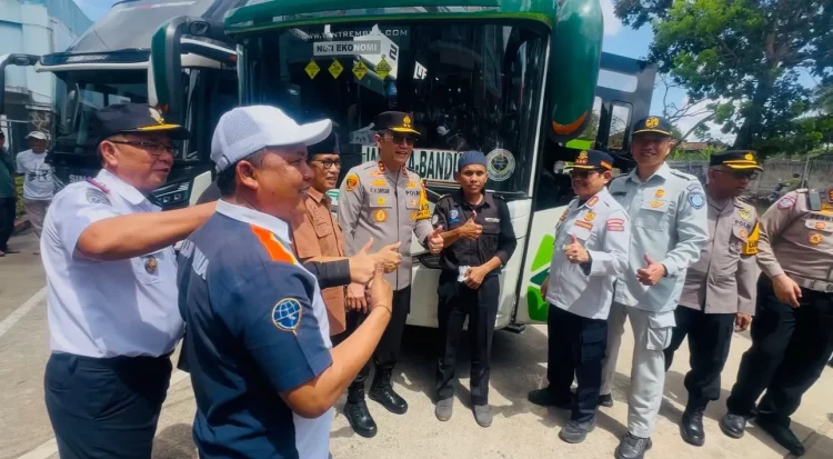 Mudik Presisi Dimulai, Kapolda Jambi Kerahkan Pengamanan Berlapis dan Ramp Check Ketat