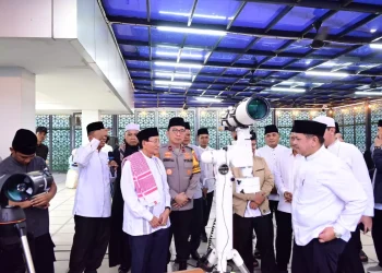 Wakapolda Jambi Hadiri Rukyatul Hilal Awal Syawal 1447 H, Hilal Tidak Terlihat