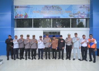 Kapolda Jambi Lepas Keberangkatan Mudik Presisi, Pastikan Keselamatan dan Kelancaran Pemudik