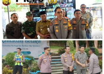 Polresta Jambi Ikuti Vicon Bersama Kapolri, Terkait Pengamanan dan Pelayanan di Objek Wisata Saat Idul Fitri 1447 H