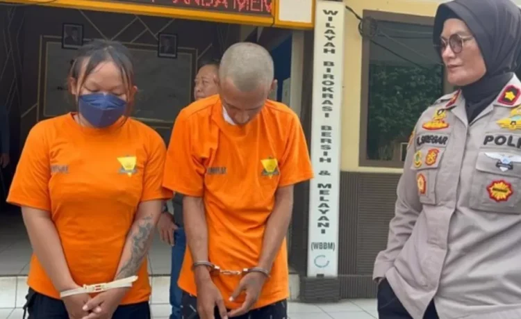 Dua Sejoli Kompak Curi Motor, Hasil Penjualannya untuk Pesta Sabu