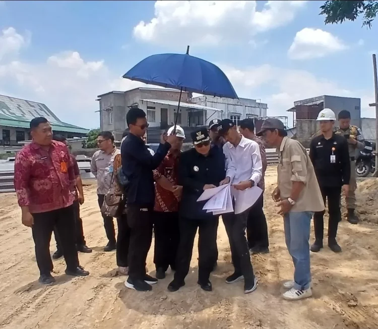 148 Tiang Pancang Sudah Terpasang, Proyek Danau Telago Kajang Lako Ditarget Rampung 2026