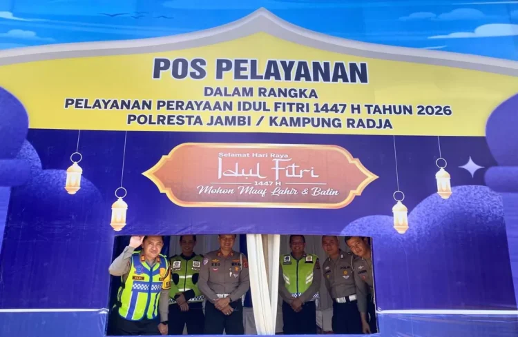 Jelang Mudik Lebaran 2026, Kasat Lantas Polresta Jambi Tinjau Pos Pengamanan dan Jalur Lalu Lintas