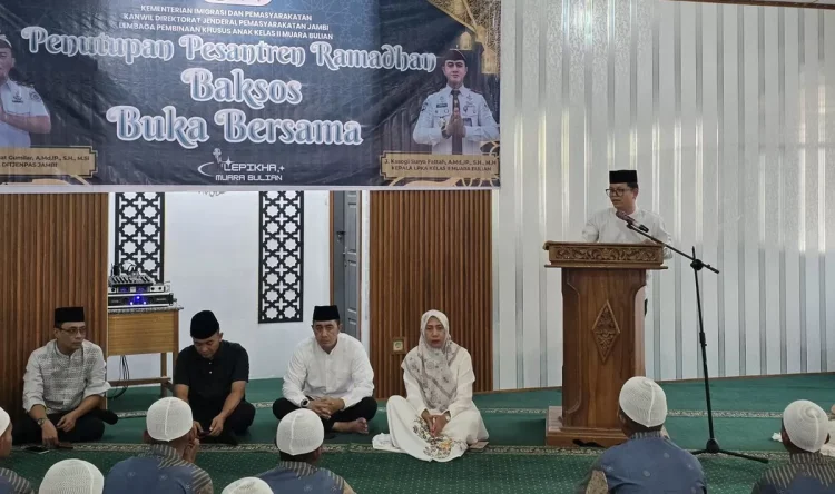 Safari Ramadhan di LPKA Muara Bulian, Kakanwil Ditjenpas Jambi Motivasi Anak Binaan Bangun Masa Depan