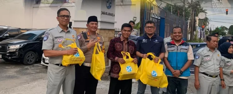 Rakor Pembina Samsat Jambi Bahas Digitalisasi Layanan, Ditlantas Polda Jambi Gelar Aksi Simpatik di Jalan