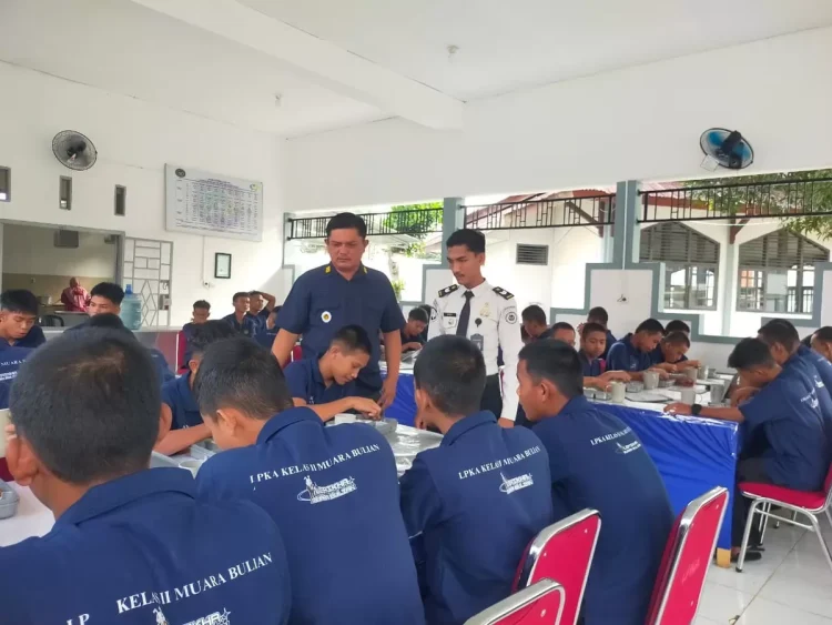 Makan Bersama di LPKA Muara Bulian, Sarana Pembinaan Karakter Anak Binaan