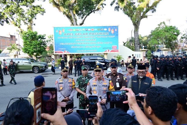 Polda Jambi Gelar Apel Pasukan Operasi Ketupat 2026, Siap Amankan Lebaran Idul Fitri 1447 H