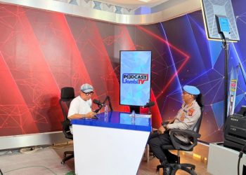 Polda Jambi Sosialisasikan QR Code Yanduan Online Propam Polri Lewat Podcast Live Streaming