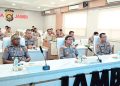 Polda Jambi Ikuti Pelaksanaan Pembukaan Rakernis Gabungan Divisi Polri, Perkuat Sinergi dan Implementasi Polri Presisi