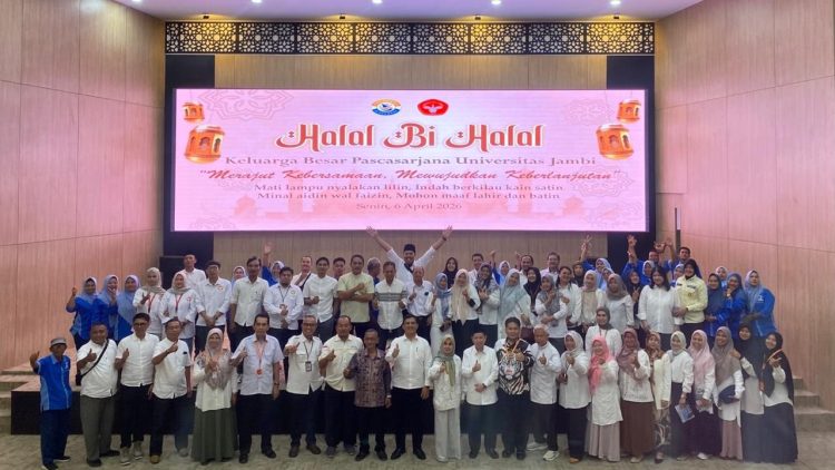 Pascasarjana UNJA Gelar Halal Bihalal, Pererat Silaturahmi untuk Mewujudkan Keberlanjutan