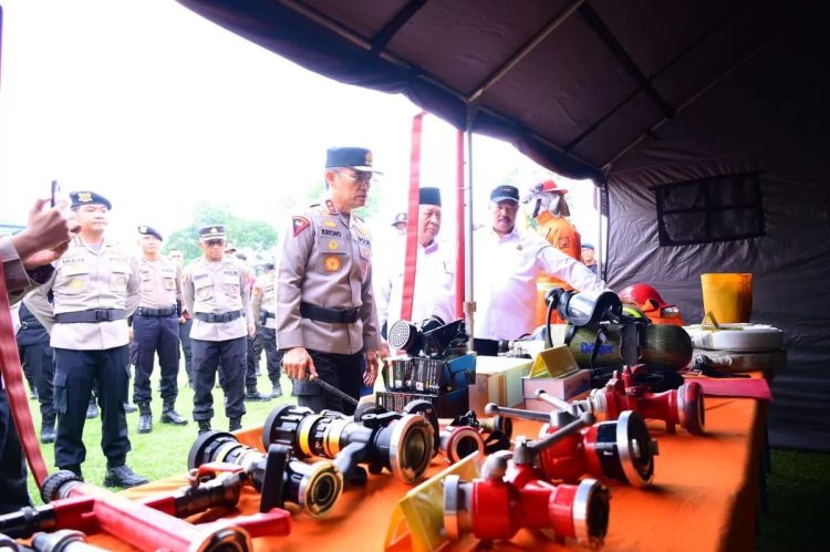 Kapolda Jambi Pastikan Kesiapan Alat Karhutla, Tegaskan Pencegahan Lebih Utama dari Penindakan