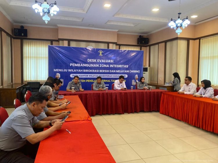 Dorong Sinergi Pemajuan Hak Penyandang Disabilitas dan Lansia, Deputi Bidang Koordinasi HAM Lakukan Kunjungan Kerja ke Kanwil Kemenkum Jambi