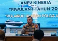 Evaluasi Kinerja Awal Tahun, Ditpolairud Polda Jambi Perkuat Strategi Pengamanan Perairan