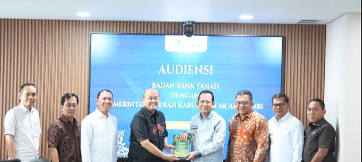 Bupati Muaro Jambi Audiensi Bersama Kepala BBT Wisma Nusantara di Jakarta