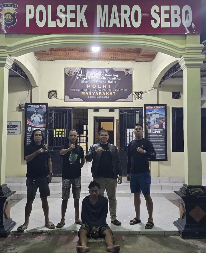 Polres Muaro Jambi Berhasil Hentikan Pelarian 1 Tahanan dari Rutan