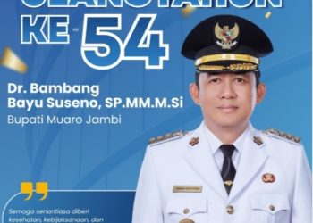 Selamat Ulang Tahun ke-54 Bupati Muaro Jambi BBS