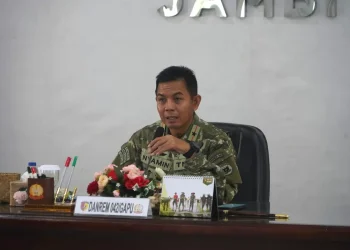 Perang Melawan Api Dimulai Sebelum Bara: Korem 042/Gapu Tekankan Deteksi Dini Karhutla 2026