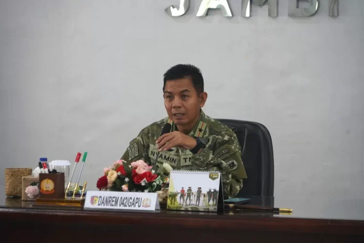 Perang Melawan Api Dimulai Sebelum Bara: Korem 042/Gapu Tekankan Deteksi Dini Karhutla 2026