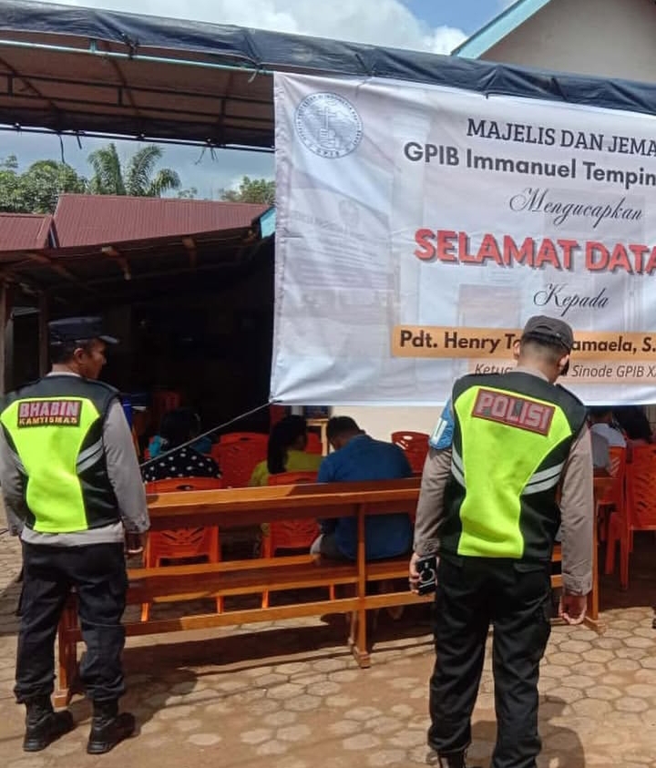 Kasat Resnarkoba Polres Muaro Jambi AKP Jeki Noviardi, S.H., M.H., Didampingi Kapolsek Sekernan AKP Agung Heru Wibowo, S.H., M.H., Menggelar Kegiatan Himbauan dan Penyuluhan Kepada Masyarakat Desa Tanjung Lanjut