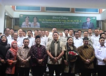 Bupati BBS Dampingi Gubernur Jambi Sambut Kedatangan Wamen Pertanian RI