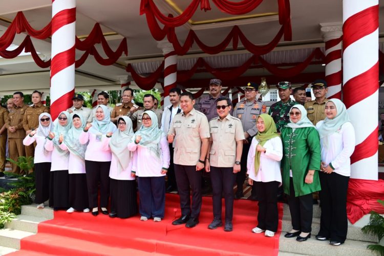 Bupati BBS Dampingi Gubernur Jambi Sambut Kedatangan Wamen Pertanian RI