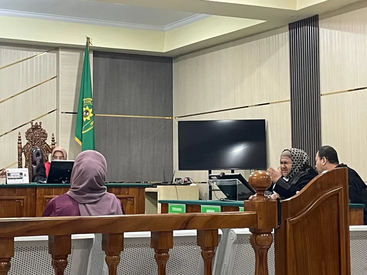 Kepsek Didakwa Rugikan Negara Rp318 Juta, Sidang Perkara Korupsi Rehab SMAN 6 Sadu Tanjabtim