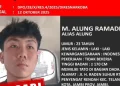 Setelah 6 Bulan Buron, Alung Tersangka Sabu 58 Kg Dikabarkan Ditangkap