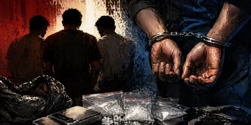 Penggerebekan Dini Hari di Jambi Timur: 56 Paket Sabu Diamankan, Tiga Orang Ditangkap