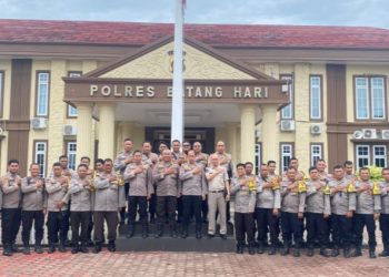 Ditbinmas Polda Jambi Gelar Katpuan Bhabinkamtibmas di Polres Batanghari