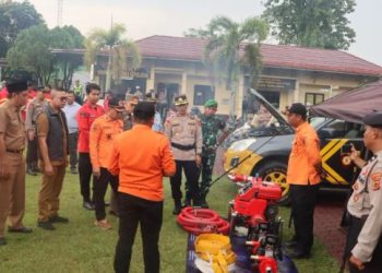 Polres Sarolangun Gelar Apel Kesiapsiagaan Karhutla 2026