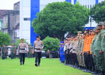 Apel Kesiapsiagaan Karhutla dan Pengendalian Massa, Kapolda Jambi Tekankan Respons Cepat dan Terukur