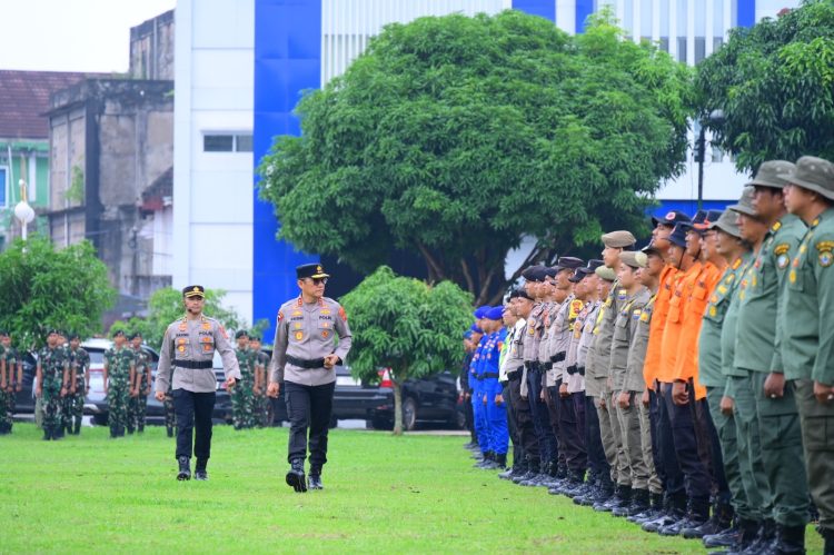 Apel Kesiapsiagaan Karhutla dan Pengendalian Massa, Kapolda Jambi Tekankan Respons Cepat dan Terukur