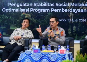 Kapolda Jambi Jadi Pemateri Utama dalam Penguatan Stabilitas Sosial dan Edukasi Hukum bagi Suku Anak Dalam