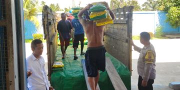 Dukung Program Pangan Murah: Polsek Rimbo Ulu Ambil Beras SPHP di Bulog