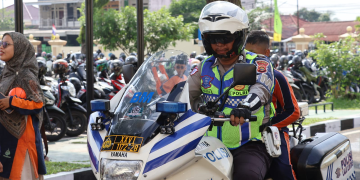 Dukung Program Pangan Murah: Polsek Rimbo Ulu Ambil Beras SPHP di Bulog