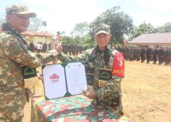 Bupati Sarolangun Buka Upacara TMMD ke-128 di Pauh