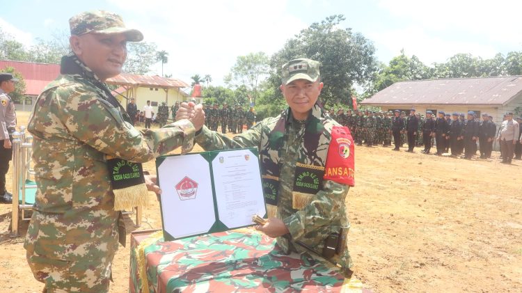 Bupati Sarolangun Buka Upacara TMMD ke-128 di Pauh