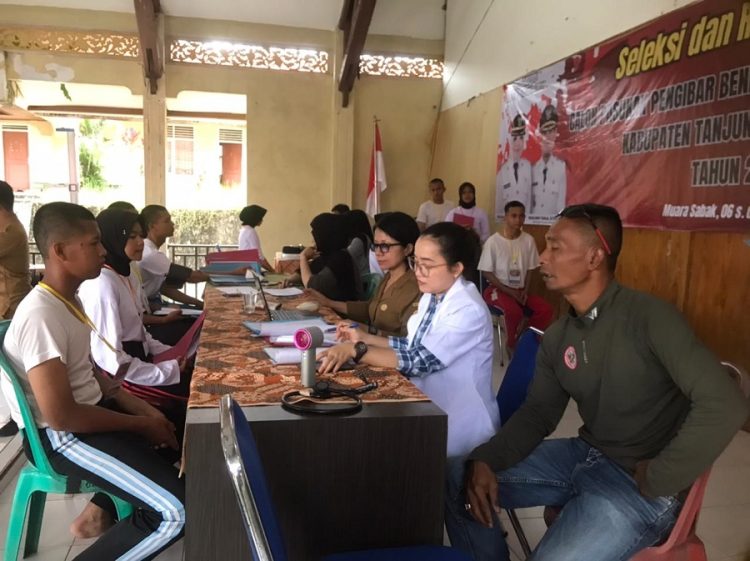 208 Pelajar SMA Ikuti Seleksi Calon Paskibraka Tingkat Kabupaten Tanjab Timur