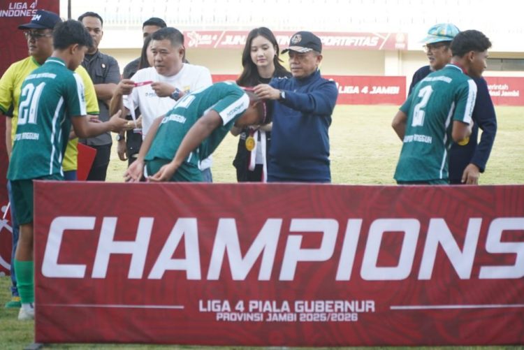 Gubernur Jambi Dukung Jambi dalam Dunia Olahraga Sepak Bola Liga 4 Regional Jambi