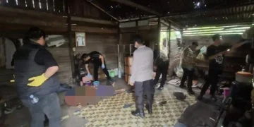 Lansia di Tanjab Barat Ditemukan Bersimbah Darah di Dalam Pondok Kebun, Diduga Dibunuh