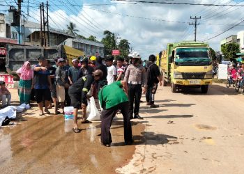 Satu Keluarga di Muaro Jambi Tewas Terlindas Truk Usai Tabrak Mobil